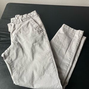 H&M Light Gray Chinos for Men